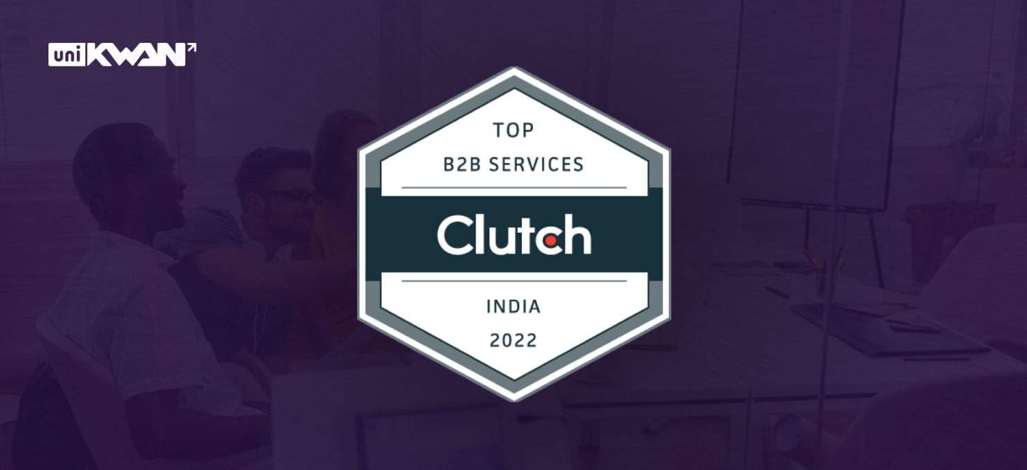 UniKwan Innovations recognized by Clutch as Indias leading creative design agency in 2022.